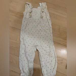 H&M Cream One Piece with Pink floral